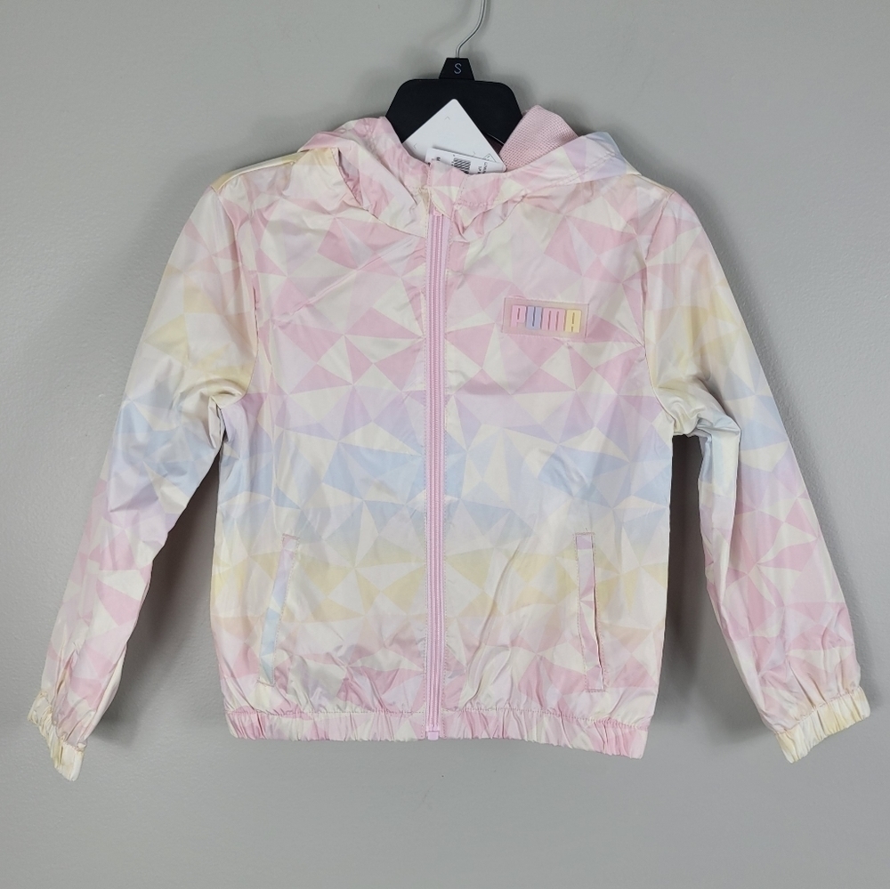 PUMA Big Girls Midweight Windbreaker. NWT Multiple Sizes - Picture 3 of 11
